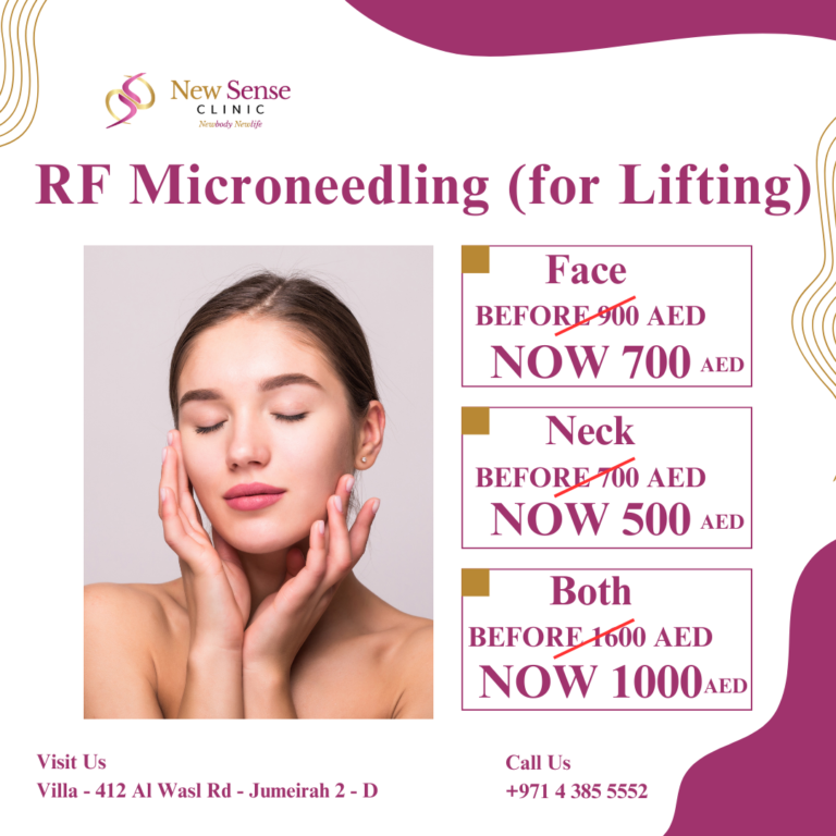 RF microneedling (for lifting)